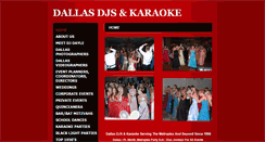Desktop Screenshot of dallaskaraokedjs.com
